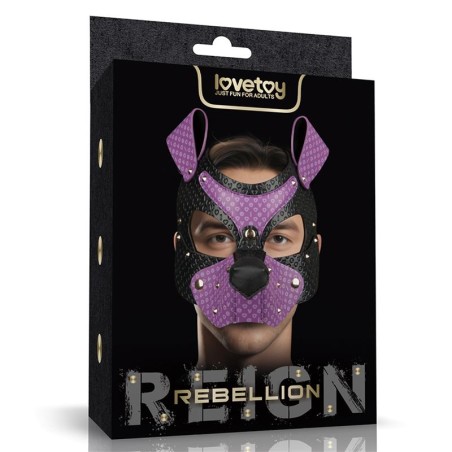 Máscara Perrito Rebellion Reign Wicked