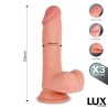 Max Dildo Triple Densidad con Testículos 8.2
