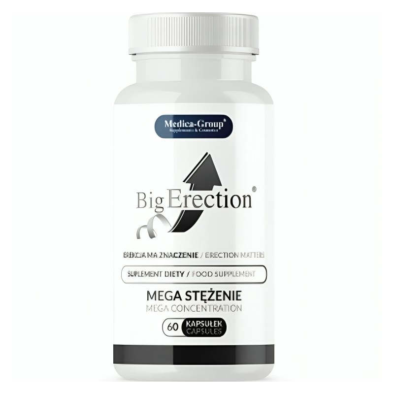 MEDICA GROUP - BIG ERECTION ENHANCER FOR MEN 60 CAPSULES