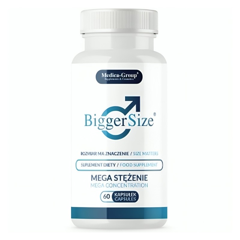 MEDICA GROUP - BIGGER SIZE PENIS ENLARGEMENT 60 CAPSULES
