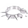METAL HARD - BDSM SLAVE COLLAR WITH POINTS