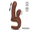 Mocca Vibrador con Thrusting y Mango Ergonómico USB