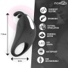 MORESSA - BRAD PREMIUM SILICONE RECHARGEABLE BLACK