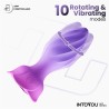 Moxy Plug Anal con Rotación 360º con App