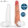 MR INTENSE - ARNOLD L VIBRATOR SILICONE PENIS SLEEVE WITH REMOTE CONTROL 16 CM -Ã- 4.5 CM