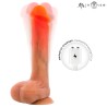 MR INTENSE - BRADLEY SILICONE VIBRATING DILDO WITH HEAT EFFECT AND REMOTE CONTROL 21 CM -Ã- 4.2 CM