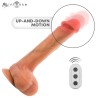 MR INTENSE - BRADLEY SILICONE VIBRATING DILDO WITH HEAT EFFECT AND REMOTE CONTROL 21 CM -Ã- 4.2 CM