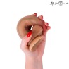 MR INTENSE - BRUCE S SILICONE DILDO WITH TESTICLES 17.8 CM -Ã- 4 CM