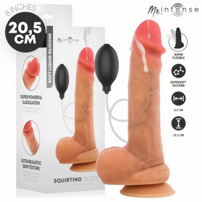 MR INTENSE - DANNY SILICONE EJACULATING DILDO 20.5 CM -Ã- 4 CM