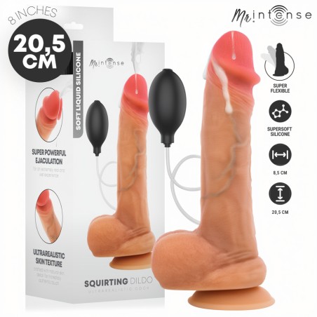 MR INTENSE - DANNY SILICONE EJACULATING DILDO 20.5 CM -Ã- 4 CM
