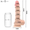 MR INTENSE - DANNY SILICONE EJACULATING DILDO 20.5 CM -Ã- 4 CM
