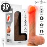 MR INTENSE - LOGAN VIBRATOR DILDO SILICONE WITH HEAT EFFECT AND REMOTE CONTROL 20 CM -Ã- 4,1 CM