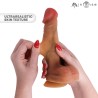 MR INTENSE - LOGAN VIBRATOR DILDO SILICONE WITH HEAT EFFECT AND REMOTE CONTROL 20 CM -Ã- 4,1 CM