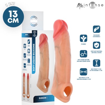 MR INTENSE - SIMON S SILICONE PENIS COVER 13 CM -Ã- 4 CM