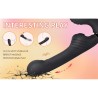 NALONE - ALLOW DUAL VIBE WITH ROTATION AND THRUSTING BLACK