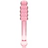 NEBULA SERIES BY IBIZA - MODEL 20 DILDO BOROSILICATE GLASS PINK 20.5 CM -O- 3 CM
