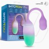 NexEgg Huevo Vibrador Silicona Doble capa con App Lila/Pistacho