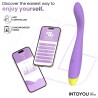 Neya Vibrador Punto G con APP Púrpura