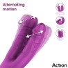 Nico Vibrador con Dildos Alternantes y Bola Percutora 4 Motores