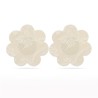 Pack Pezoneras Flor y Corazón Beige