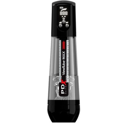PDX ELITE - VIEWTUBE MAX VIEW AUTOMATIC MASTURNADOR WITH TRANSPARENT SUCTION