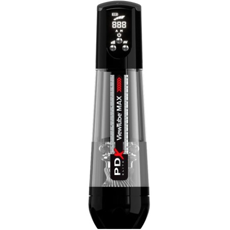 PDX ELITE - VIEWTUBE MAX VIEW AUTOMATIC MASTURNADOR WITH TRANSPARENT SUCTION