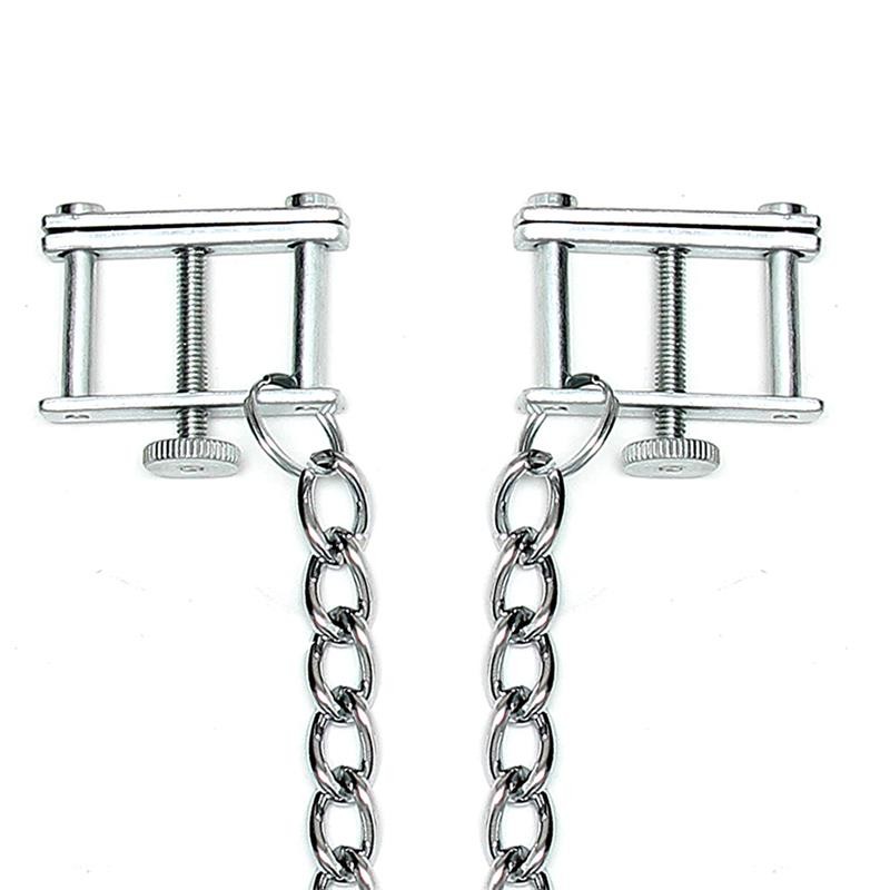 Pinzas para Pezones con Cadena Ajustable