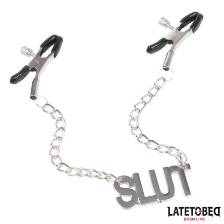 Pinzas para Pezones Lema Slut