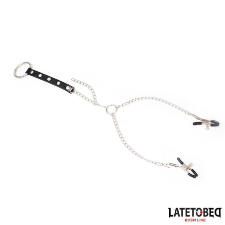 Pinzas Pezones con Anillo para Pene Talla Única