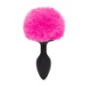Plug Anal con Cola Color Rosa Pequeño