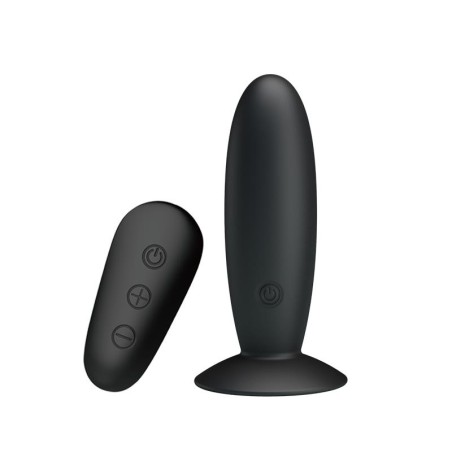 Plug Anal con Vibración y Control Remoto USB