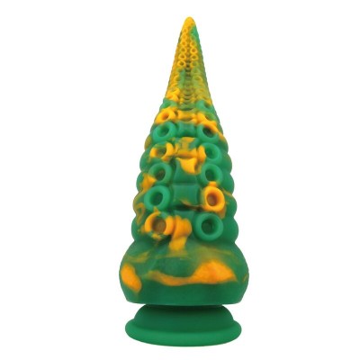 POWER MONSTERS - ABYSSAL COLOSSUS BICOLOR FANTASY SILICONE DILDO 22.5 CM Ã 6 CM