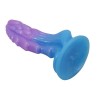 POWER MONSTERS - ATLANTEANS REALISTIC DILDO WITH SUCTION CUP 19 CM Ã 5 CM BLUE & PURPLE