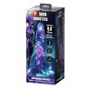 POWER MONSTERS - DUSKWALKER SENTINEL TRICOLOR INFLATABLE FANTASY SILICONE DILDO 23 CM Ã 5 CM