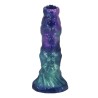 POWER MONSTERS - DUSKWALKER SENTINEL TRICOLOR INFLATABLE FANTASY SILICONE DILDO 23 CM Ã 5 CM