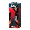 POWER MONSTERS - INFERNAL GOLIATH BICOLOR FANTASY SILICONE DILDO 25 CM Ã 6 CM