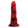 POWER MONSTERS - MINOTAUR FANTASY DILDO WITH SUCTION CUP 21 CM Ã 5 CM RED & BLACK