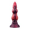 POWER MONSTERS - SAVAGE BEASTLORD TRICOLOR FANTASY SILICONE DILDO 24 CM Ã 5 CM