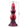 POWER MONSTERS - SAVAGE BEASTLORD TRICOLOR FANTASY SILICONE DILDO 24 CM Ã 5 CM