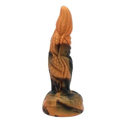 POWER MONSTERS - TYRANNOSAURUS BICOLOR FANTASY SILICONE DILDO 20.5 CM Ã 5 CM