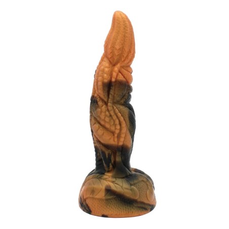 POWER MONSTERS - TYRANNOSAURUS BICOLOR FANTASY SILICONE DILDO 20.5 CM Ã 5 CM