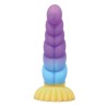 POWER MONSTERS - UNICORN TRICOLOR FANTASY SILICONE DILDO 22 CM Ã 5 CM