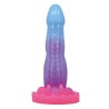 POWER MONSTERS - VOID PYTHON FANTASY DILDO WITH SUCTION CUP 20.5 CM Ã 5.2 CM BLUE, PURPLE & PINK