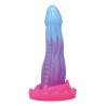 POWER MONSTERS - VOID PYTHON FANTASY DILDO WITH SUCTION CUP 20.5 CM Ã 5.2 CM BLUE, PURPLE & PINK