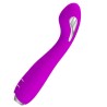 PRETTY LOVE - HECTOR RECHARGEABLE ELECTROSHOCK VIBRATOR WATERPROOF PURPLE