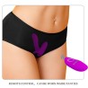 PRETTY LOVE - MASSAGER & VIBRATOR 12 VIBRATIONS REMOTE CONTROL PURPLE