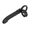 PRETTY LOVE - MERRITT ANAL VIBRATOR WITH RING AND VIBRATION BLACK