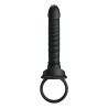 PRETTY LOVE - MERRITT ANAL VIBRATOR WITH RING AND VIBRATION BLACK