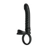 PRETTY LOVE - MERRITT ANAL VIBRATOR WITH RING AND VIBRATION BLACK