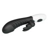 PRETTY LOVE - NAUGHTY BUNNY 30 FUNCTION RABBIT VIBRATOR BLACK